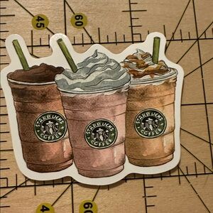 💜13/$13 +Bundle Sticker Sale| Coffee Latte espresso Starbucks Waterproof Sticker